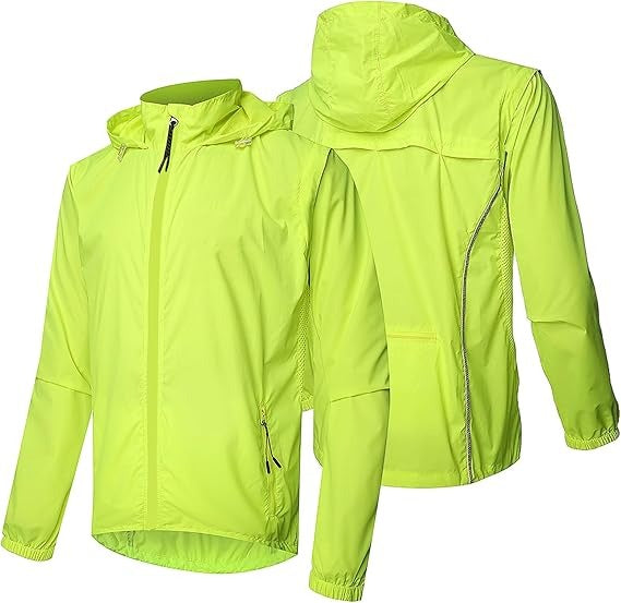 Veste De Randonnée Imperméable et Coupe-Vent