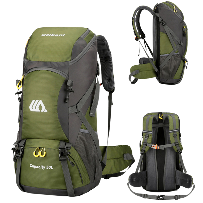 Sac à Dos Randonnée 50L - Imperméable & Trekking