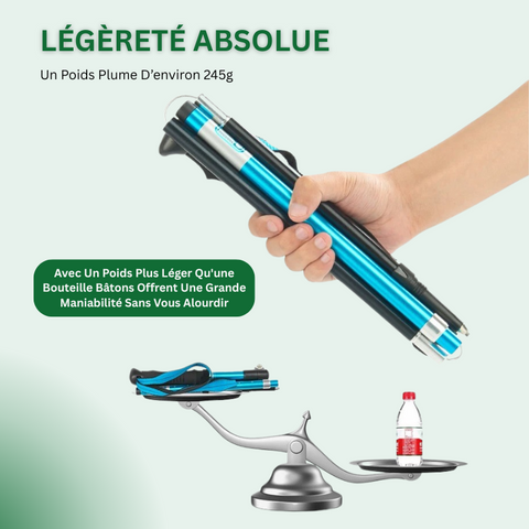 Bâtons De Trekking Pliants et Ultralégers