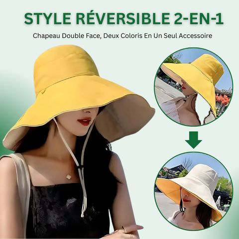 Chapeau d'Aventure Anti-UV Pour Femmme