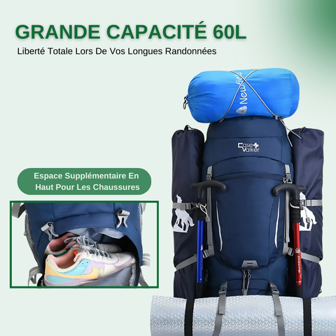 Sac à Dos Randonnée 60L - Montagne & Résistant