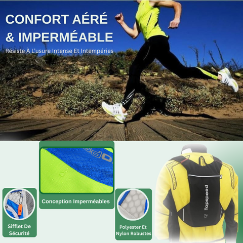 Sac à Dos D'hydratation Confortable et Étanche