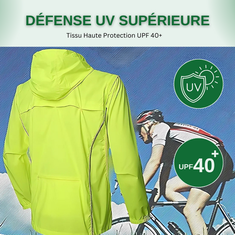 Veste De Randonnée Imperméable et Coupe-Vent