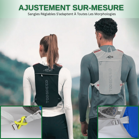 Sac à Dos D'hydratation Confortable et Étanche