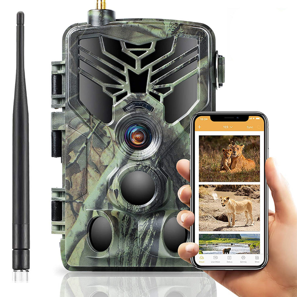 Caméra de Chasse Connectée avec Alerte SMS/MMS Sans Abonnement