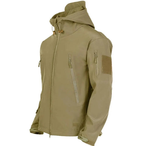 Veste Imperméable Militaire Avec Capuche